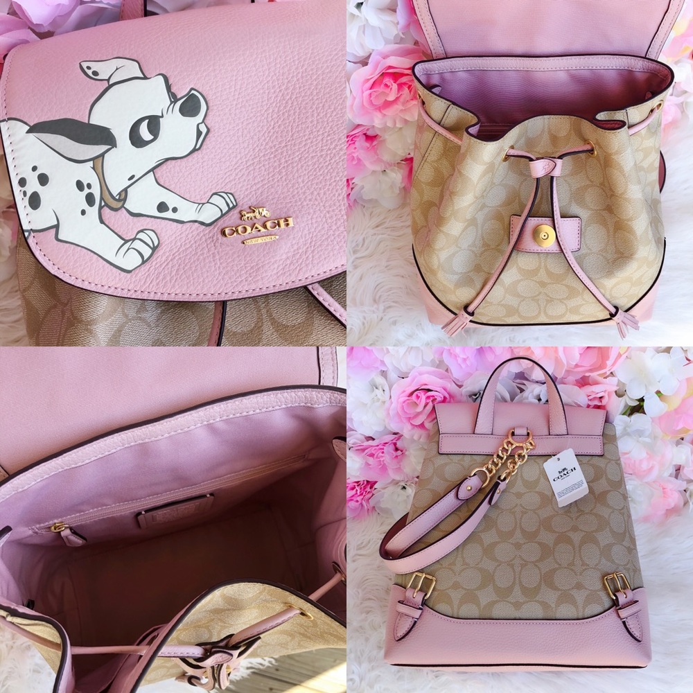 Coach x Disney Dalmatians Backpack Wristlet Set - Picture 3 of 7